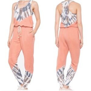 YOUNG FABULOUS & BROKE NWT EBERHART JUMPSUIT TIE D